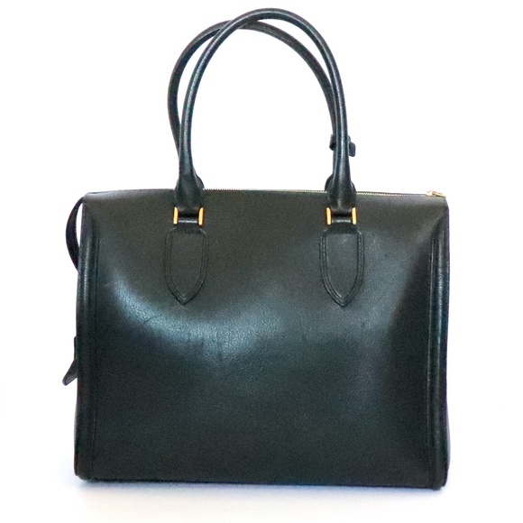 Alexander McQueen black zip-up 'Heroine' satchel/tote - Picture 4 of 15